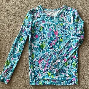 Kids Size 10 Lilly Pulitzer long sleeve snug fit pajamas